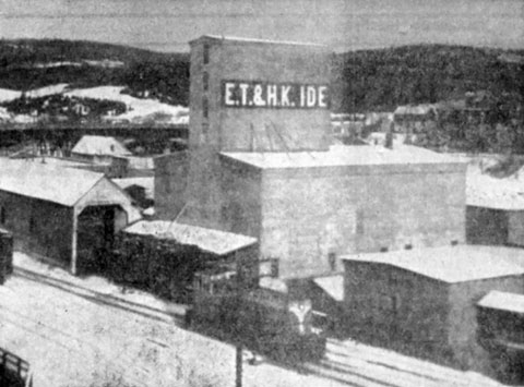 Diesel engine serves E.T. and H.K. Ide facilities in St. Johnsbury, which have been operated as a family business for 150 years, believed to be a record for Vermont.